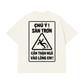 Áo Thun Relaxed Fit Chú Ý Sàn Trơn