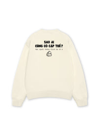 Áo Sweater Nỉ Hai Da Sao Ai Cũng Có Cặp Thế