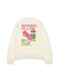Áo Sweater Nỉ Hai Da Morning Pilates