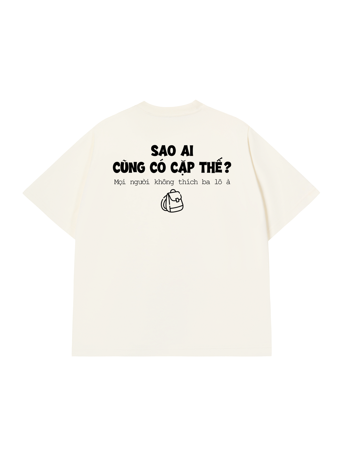 Áo Thun Relaxed Fit Sao Ai Cũng Có Cặp Thế