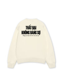 Áo Sweater Nỉ Hai Da Thất Bại Không Đáng Sợ