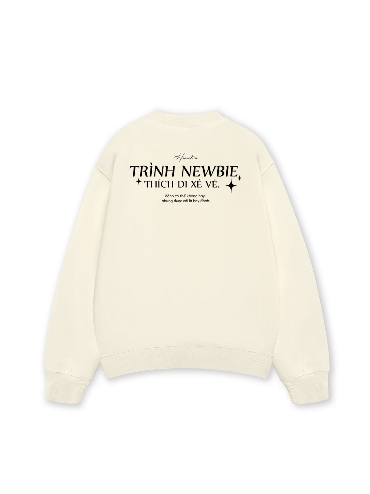 Áo Sweater Nỉ Hai Da Newbie