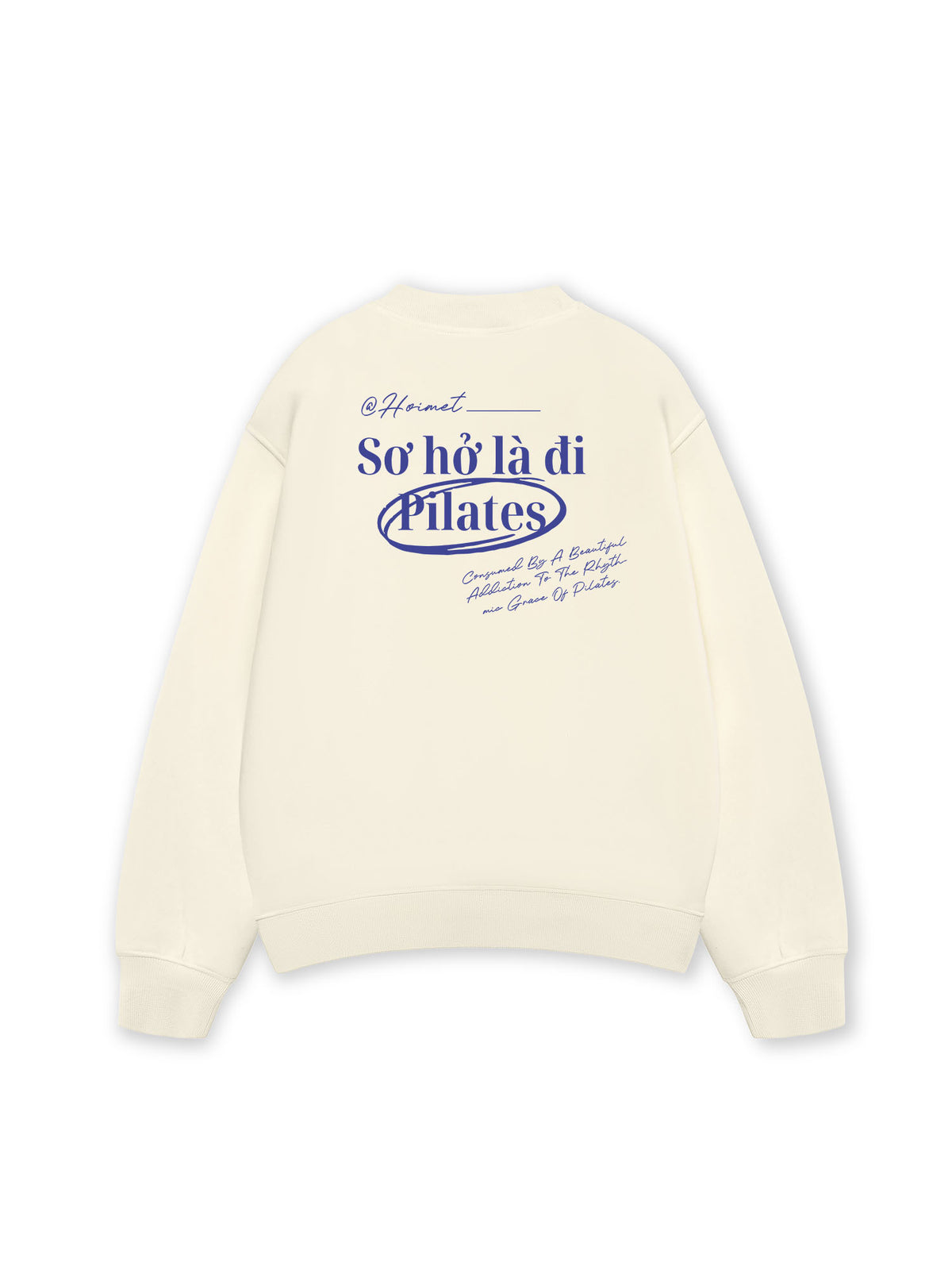 Áo Sweater Nỉ Hai Da Sở Hở La Đi Pilates