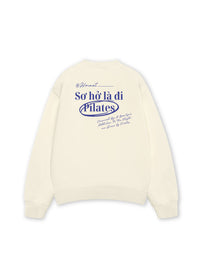 Áo Sweater Nỉ Hai Da Sở Hở La Đi Pilates