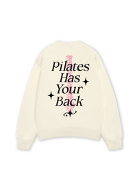 Áo Sweater Nỉ Hai Da Pilates Has Your Back