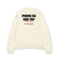 Áo Sweater Nỉ Hai Da Cú Trap Của Em