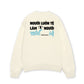 Áo Sweater Nỉ Hai Da Luôn Tệ Làm Tuôn Lệ