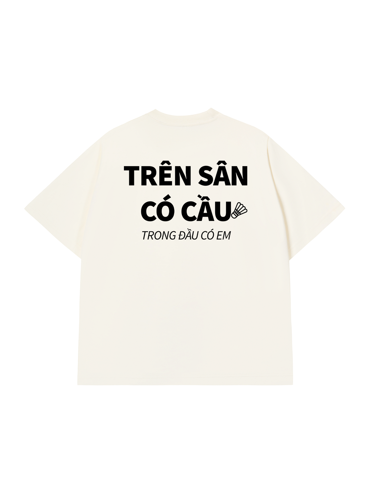 Áo Thun Relaxed Fit Trên Sân Có Cầu
