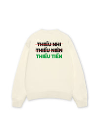 Áo Sweater Nỉ Hai Da Thiếu Tiền