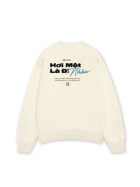 Áo Sweater Nỉ Hai Da Hơi Mệt Là Nhậu