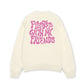 Áo Sweater Nỉ Hai Da Pilates With My Friend