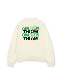 Áo Sweater Nỉ Hai Da  Ôm Tiền