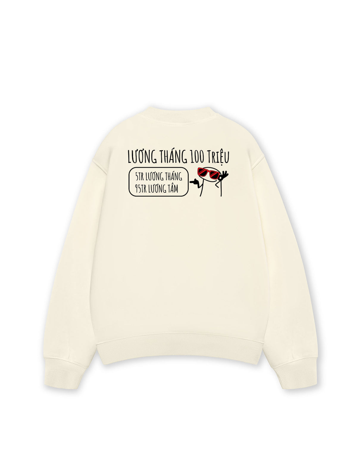 Áo Sweater Nỉ Hai Da Bán Mình Cho Tư Bản