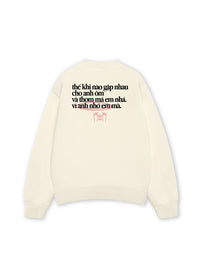 Áo Sweater Nỉ Hai Da Anh Nhớ Em