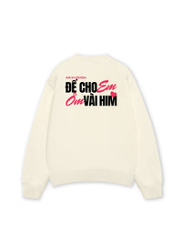 Áo Sweater Nỉ Hai Da Anh Im Vài Hôm