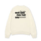 Áo Sweater Nỉ Hai Da Phải Thật Giàu