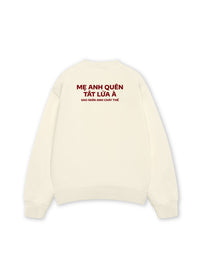 Áo Sweater Nỉ Hai Da Nhìn Anh Cháy Thế