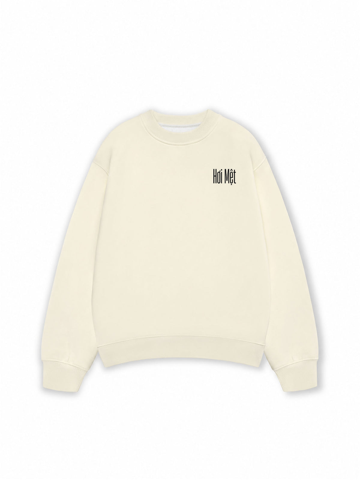 Áo Sweater Nỉ Hai Da Chỉ Gánh Mồi