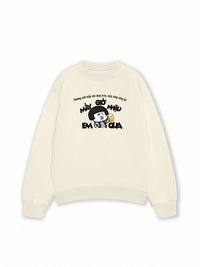 Áo Sweater Nỉ Hai Da Thương Anh Mấy Núi Cũng Trèo