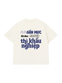 Áo Thun Relaxed Fit Gần Mực Thì Đen