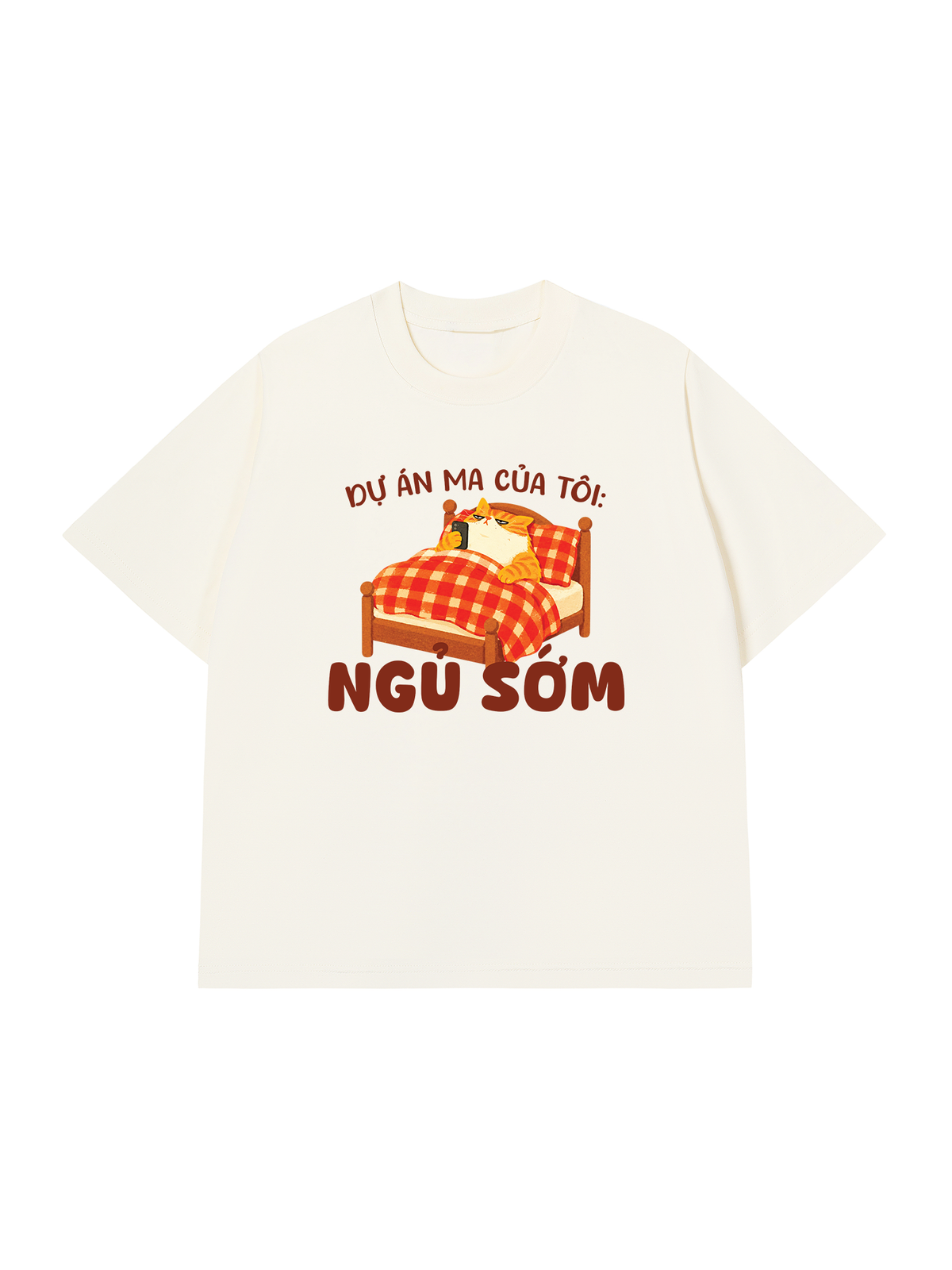 Áo Thun Relaxed Fit Dự Án Ma Của Tôi Ngủ Sớm