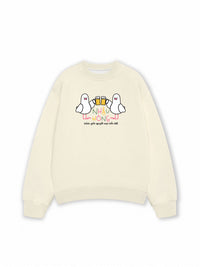 Áo Sweater Nỉ Hai Da Nhậu Hông