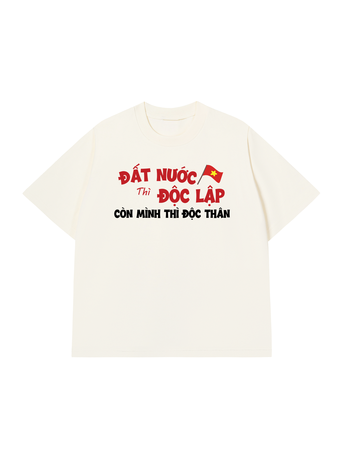 Áo Thun Relaxed Fit Đất Nước Thì Độc Lập