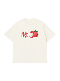 Áo Thun Relaxed Fit Mệt Vải