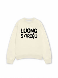 Áo Sweater Nỉ Hai Da Lương Năm Triệu