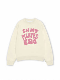Áo Sweater Nỉ Hai Da In My Pilates Era