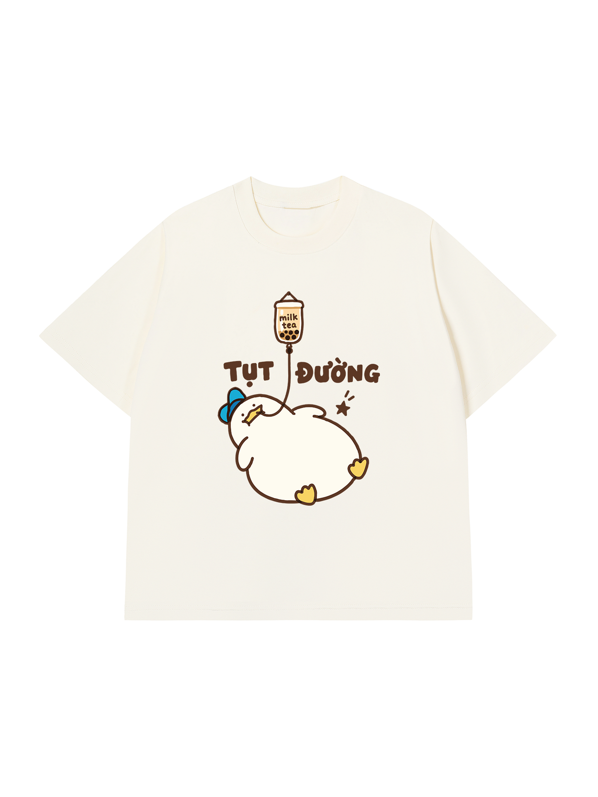 Áo Thun Relaxed Fit Tụt Đường