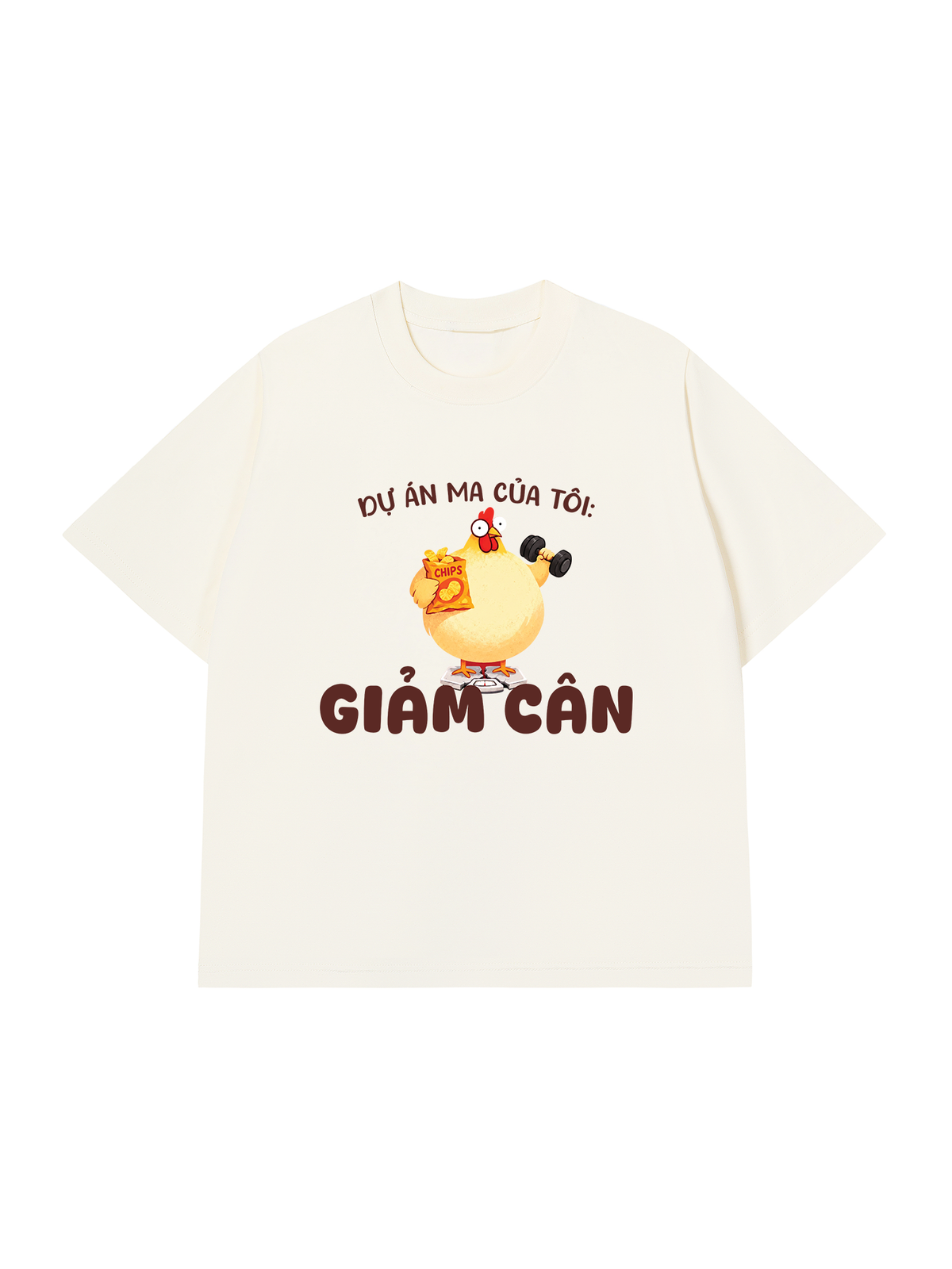 Áo Thun Relaxed Fit Dự Án Ma Của Tôi Giảm Cân
