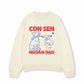 Áo Sweater Nỉ Hai Da Con Sen Ngoan Đạo Chó
