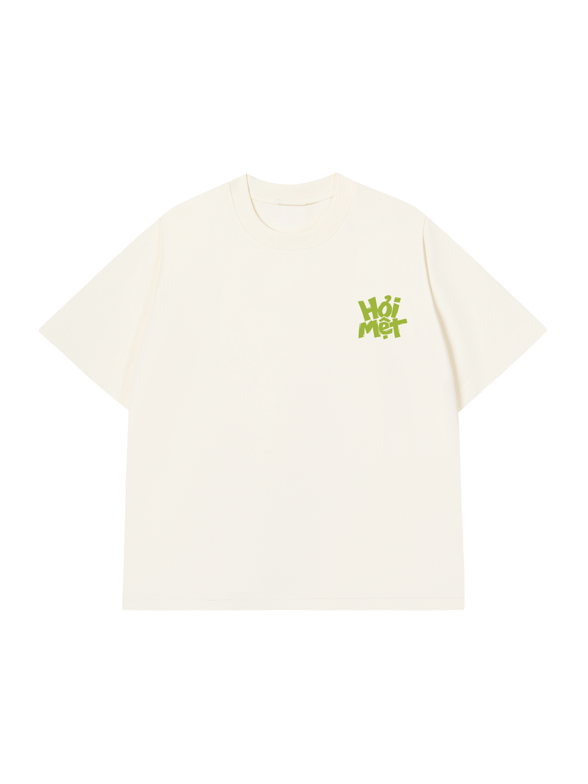 Áo Thun Relaxed Fit Vui Vẻ Không Quạu