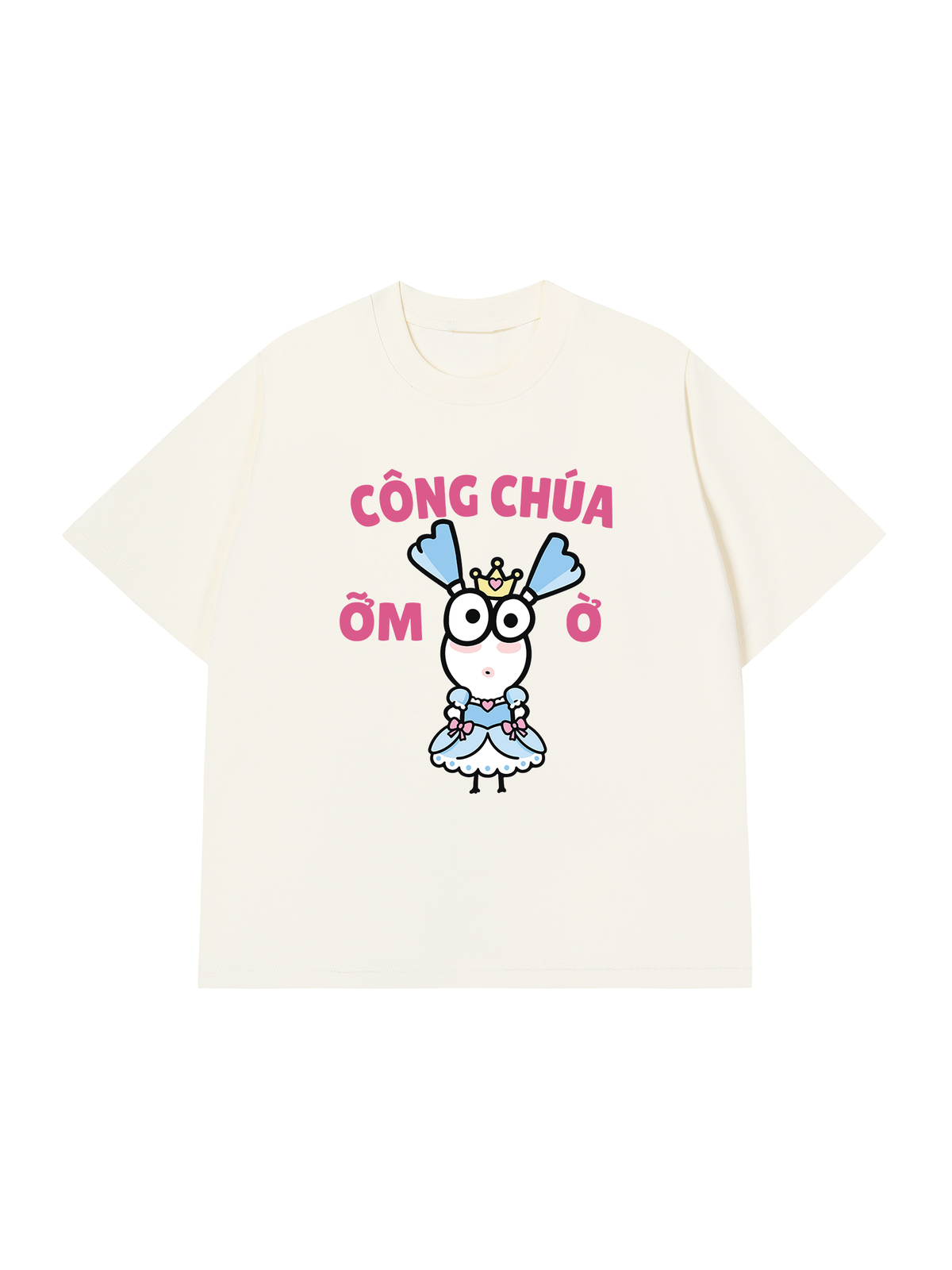 Áo Thun Relaxed Fit Công Chúa Ỡm Ờ