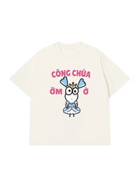 Áo Thun Relaxed Fit Công Chúa Ỡm Ờ