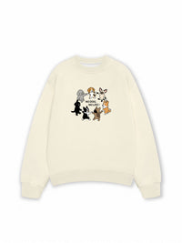 Áo Sweater Nỉ Hai Da No Dog No Life