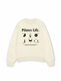 Áo Sweater Nỉ Hai Da  Pilates Life