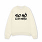 Áo Sweater Nỉ Hai Da Sơ Hở Là Nhậu