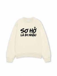 Áo Sweater Nỉ Hai Da Sơ Hở Là Nhậu