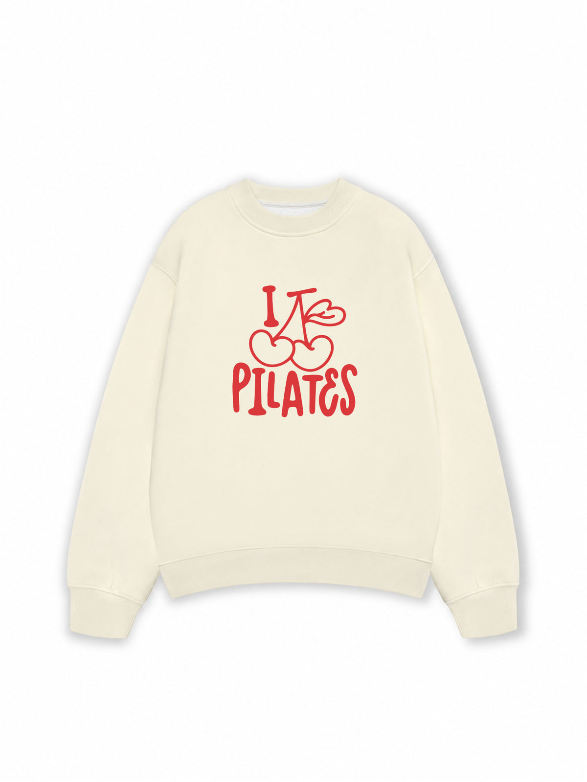 Áo Sweater Nỉ Hai Da Love Pilates