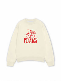 Áo Sweater Nỉ Hai Da Love Pilates