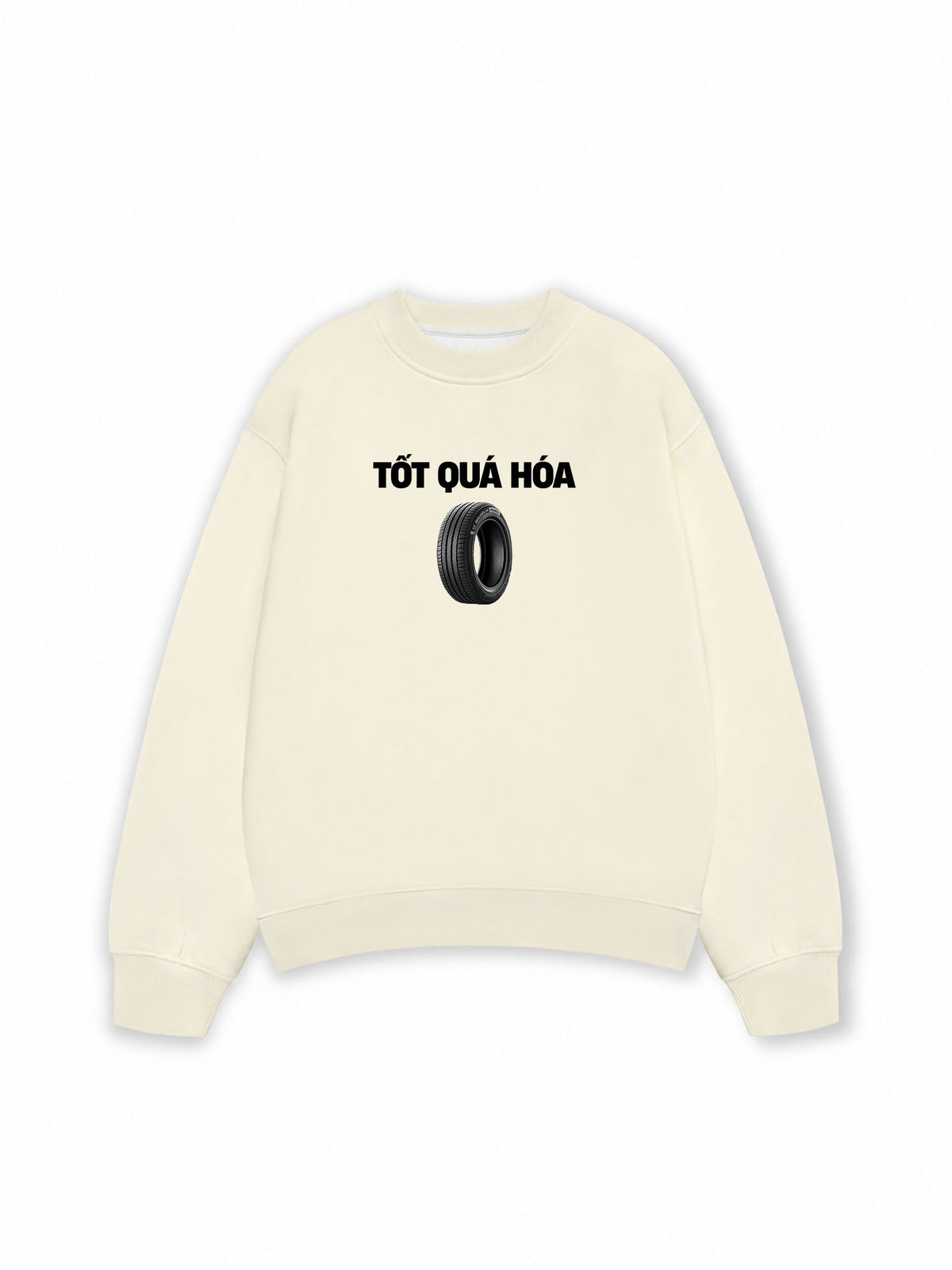 Áo Sweater Nỉ Hai Da Tốt Quá Hóa Lốp