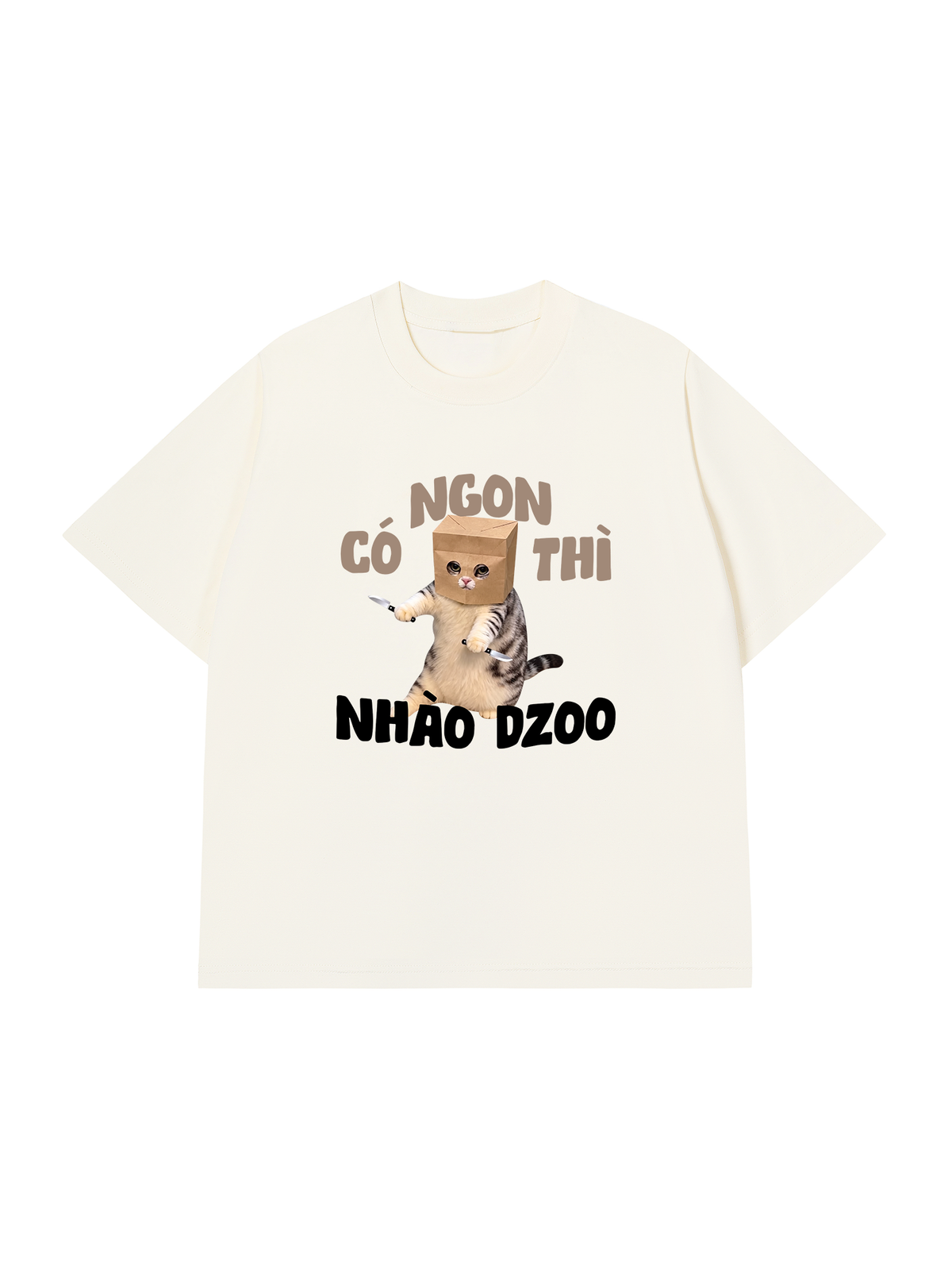 Áo Thun Relaxed Fit Có Ngon Thì Nhào Dzoo