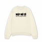 Áo Sweater Nỉ Hai Da Mập Mờ Cũ