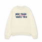 Áo Sweater Nỉ Hai Da Manifest Độc Thân Và Nhiều Tiền