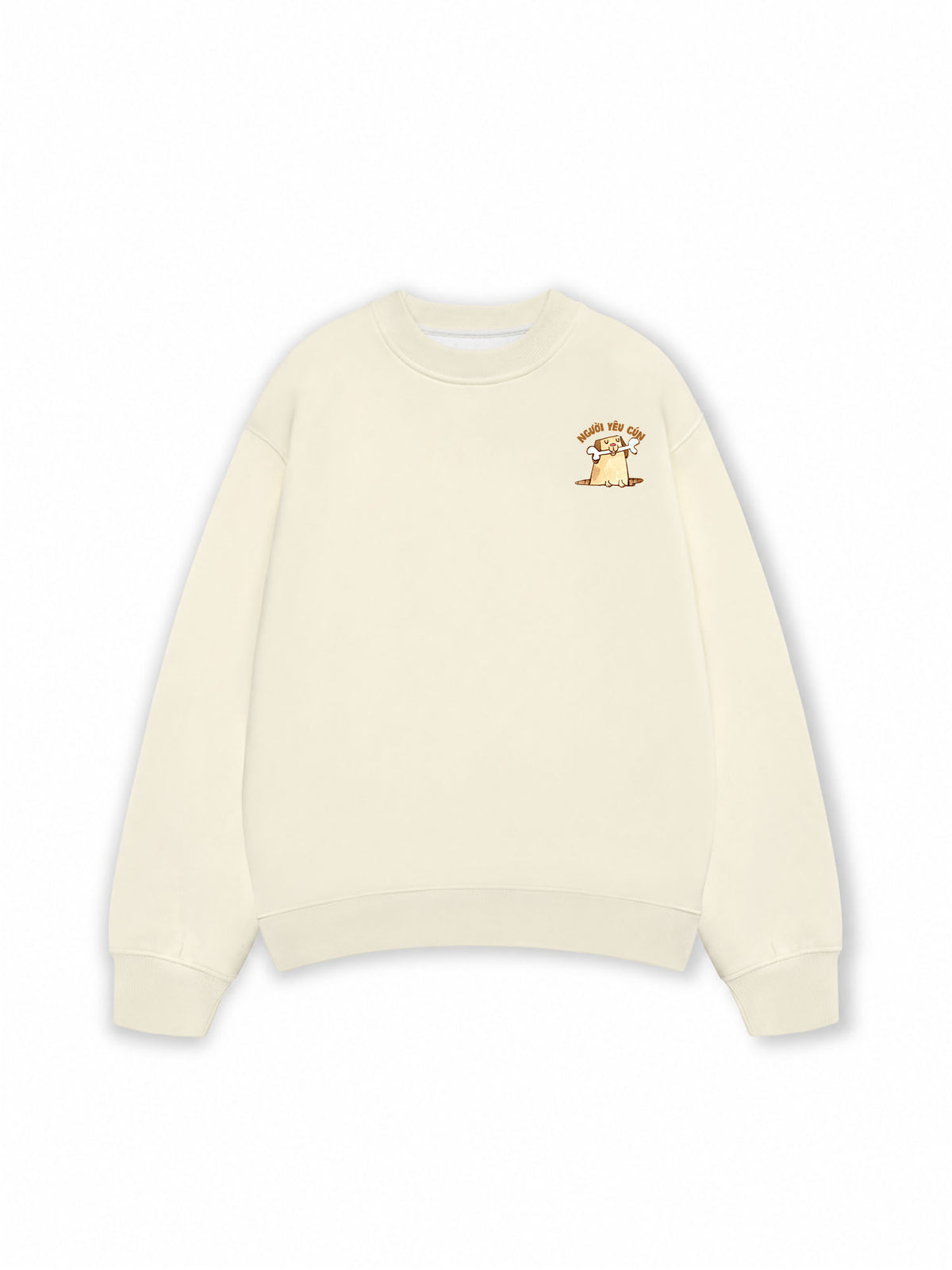 Áo Sweater Nỉ Hai Da Người Yêu Cún