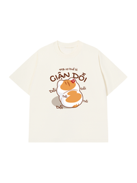 Áo Thun Relaxed Fit 99% Cơ Thể Là Giận Dỗi