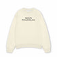Áo Sweater Nỉ Hai Da Không Ai Eo