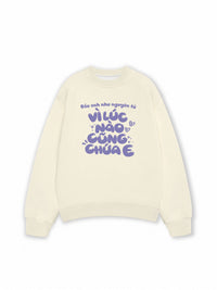 Áo Sweater Nỉ Hai Da Đầu Anh Như Nguyên Tử